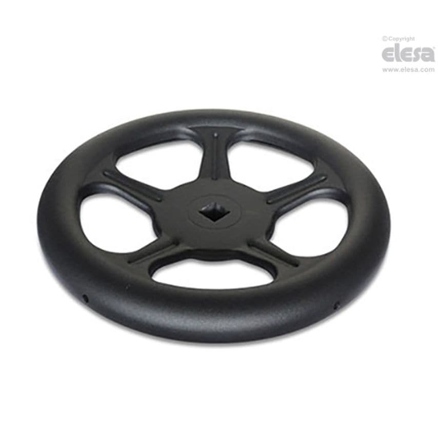 Spoked handwheel-GN 228-ST-315-V19-A-SW