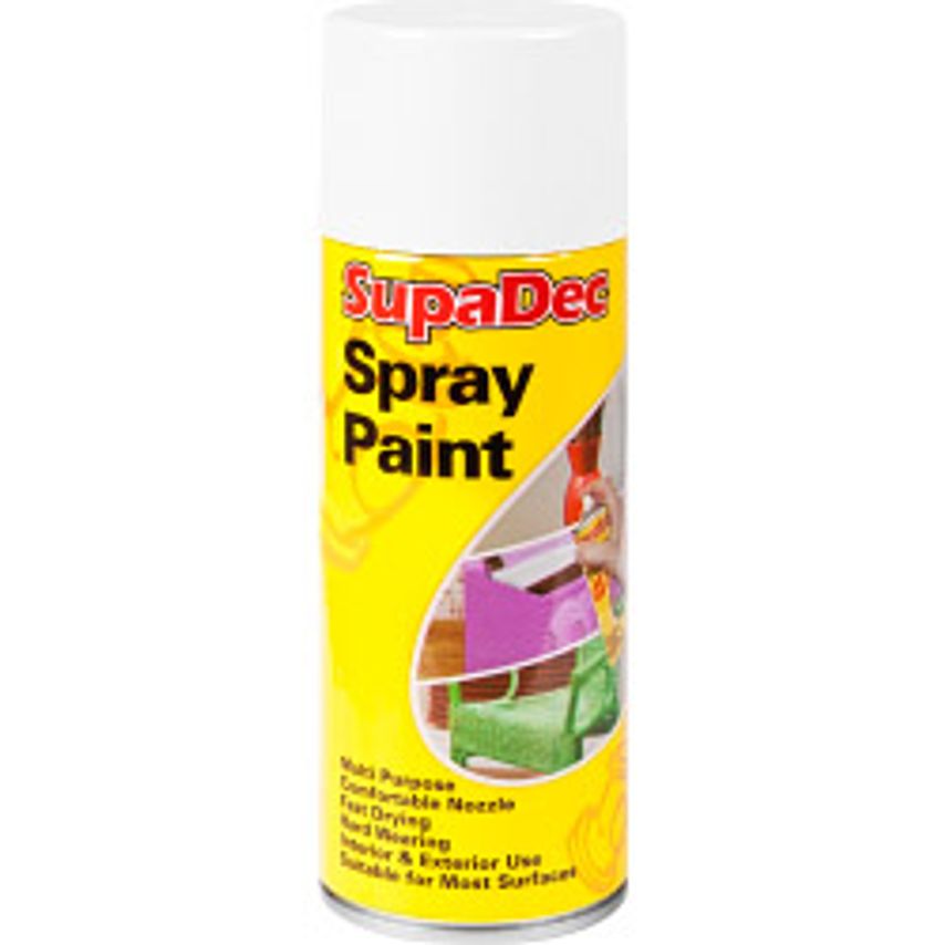 Spray Paint 400ml Matt White