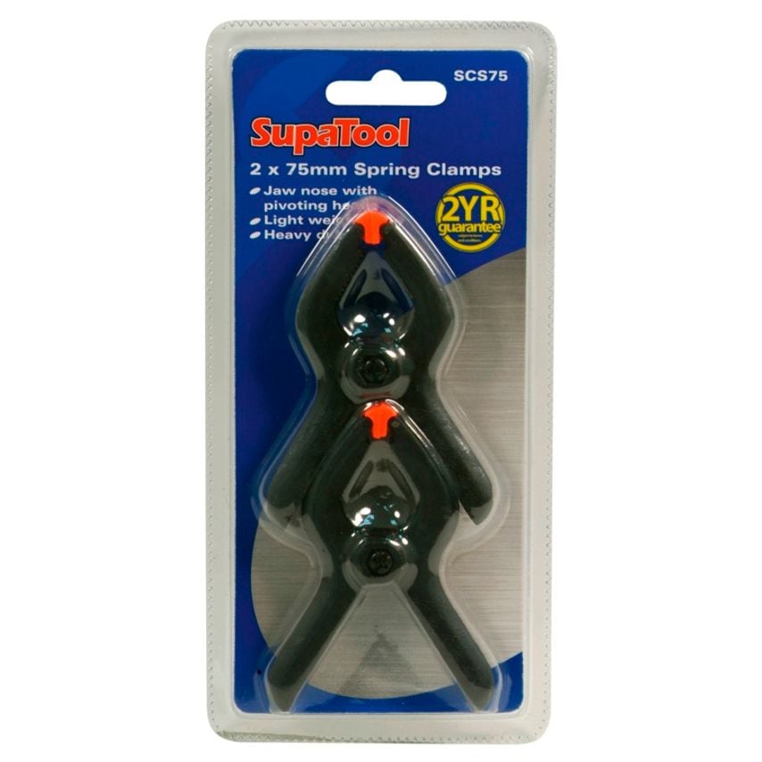 Spring Clamps 2 x 75mm