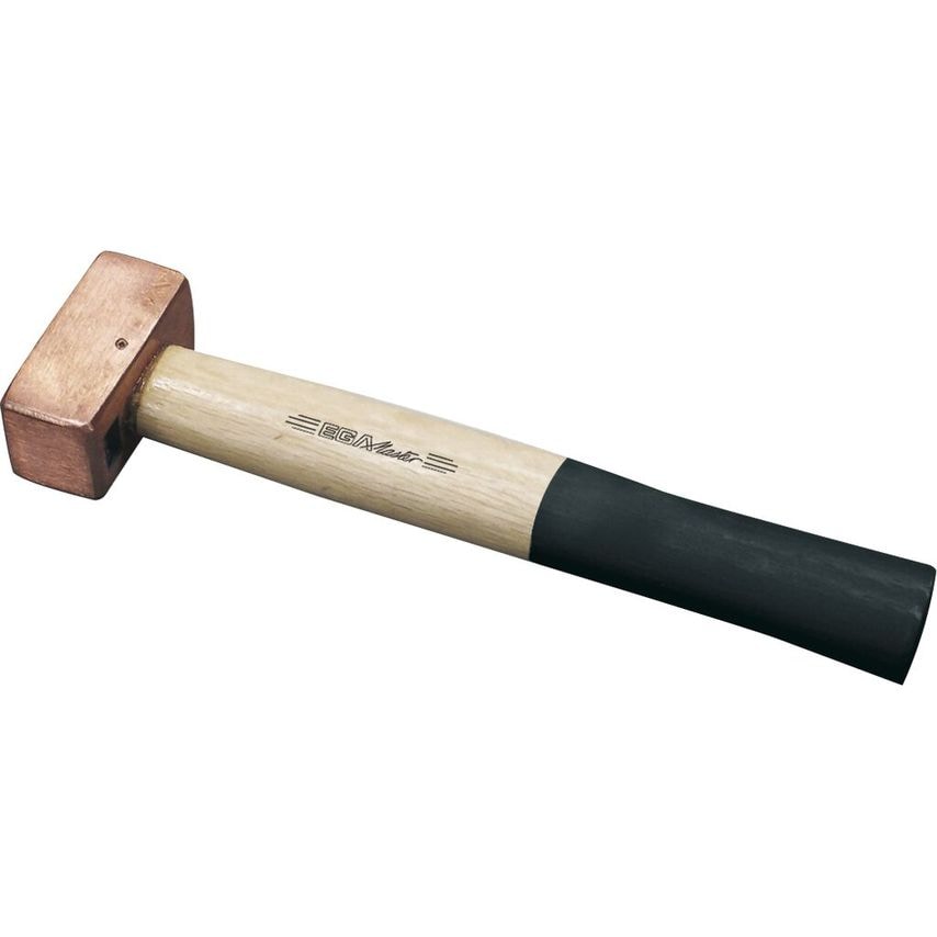 Square Copper Mallet 500 GRS Hickory Handle