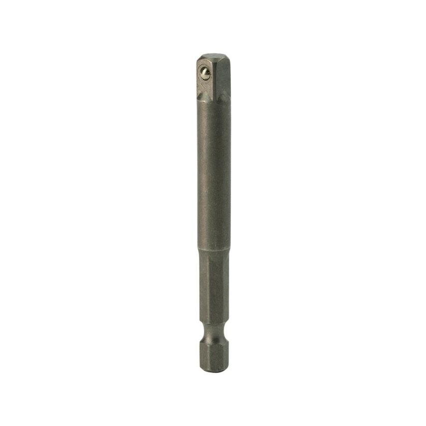 Square Drive Adapter (1/4 Square DR x 1/4 Hex x 3" OAL)