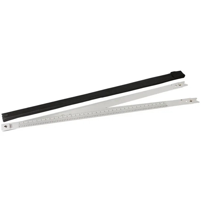 Square Folding Nylon Carrying Case 1200mm Aluminium Anodised