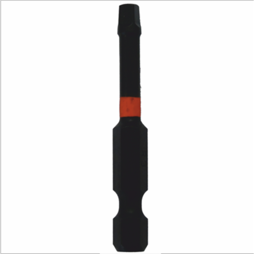 Square No.3 50mm Impact Driver Bit, Pack of 10