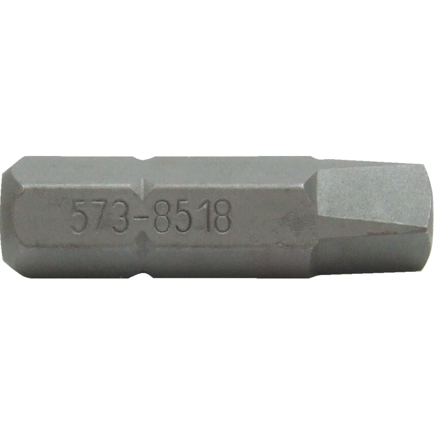 Square No.4 1/4" Hex 25mm O/A