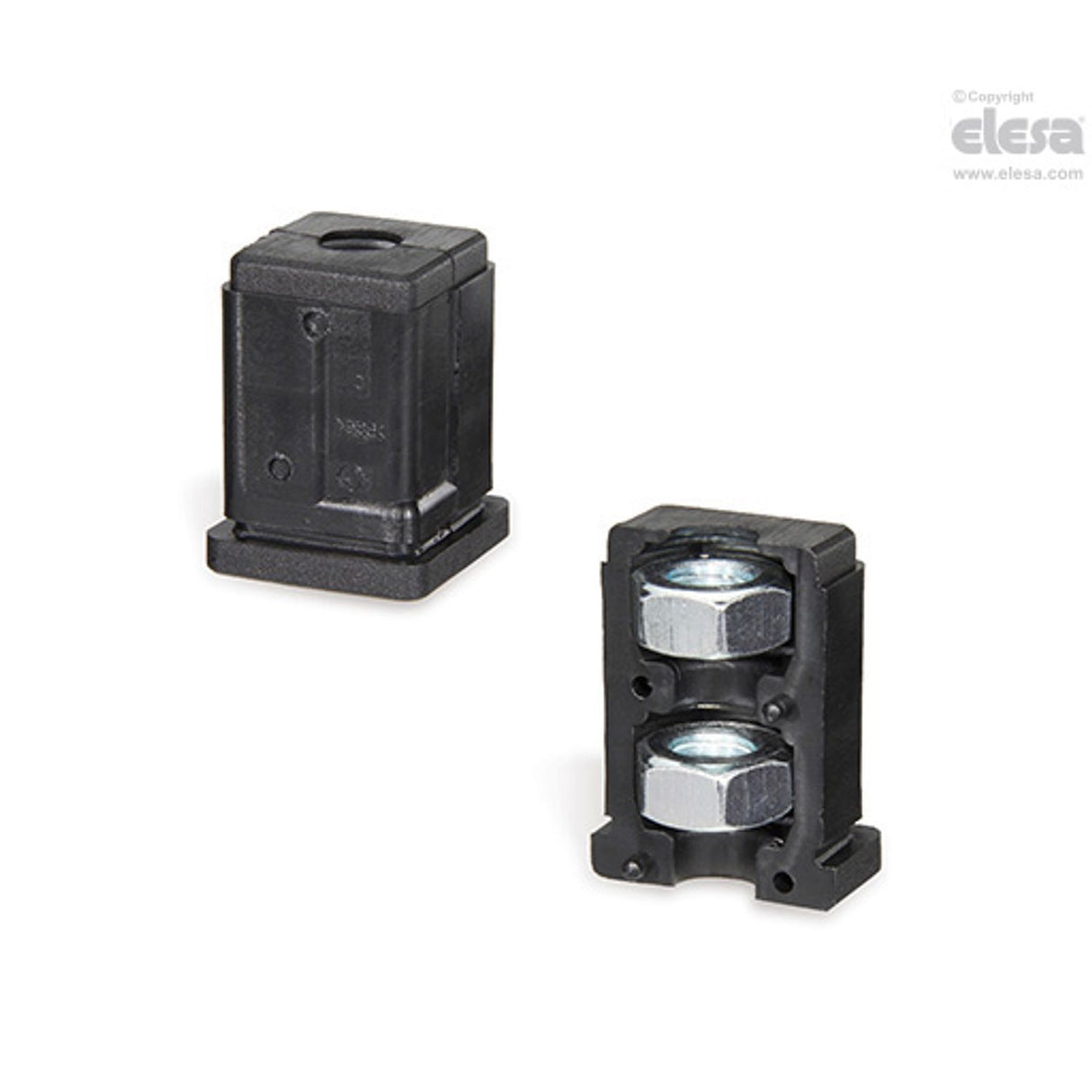 Square tube expander end-cap-NDE.Q-30x2-M10