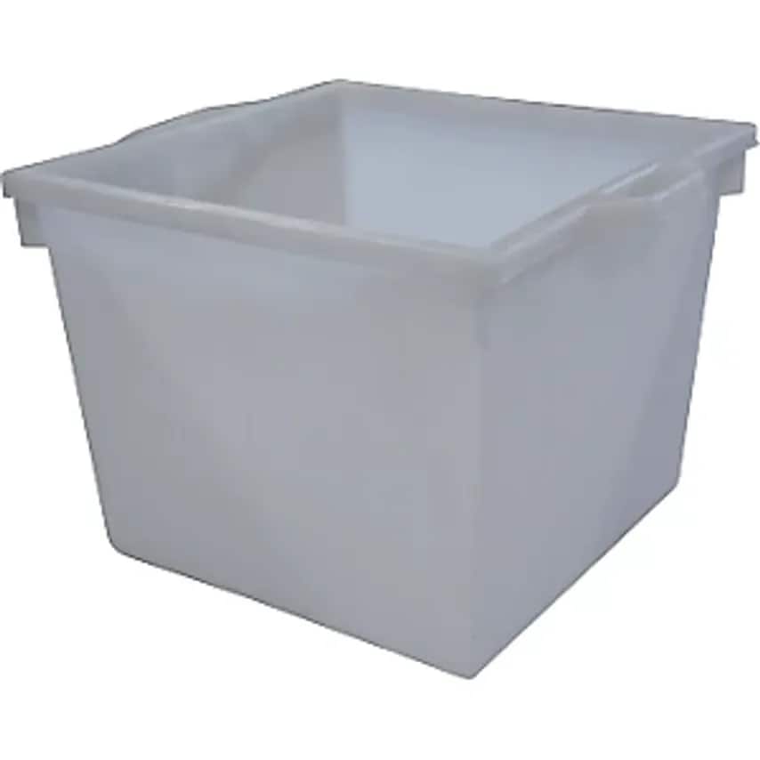 Stacking Container Polyethylene, Conical Design, Capacity 60 Litres, Natural