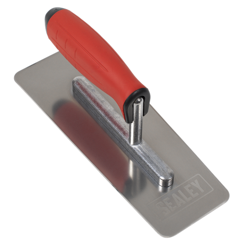 Stainless Steel 240mm Venetian Trowel Rubber Handle