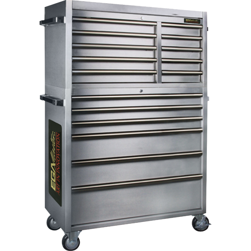 Stainless Steel Cabinet and Tool Chest 1056 x 470 x 1686mm