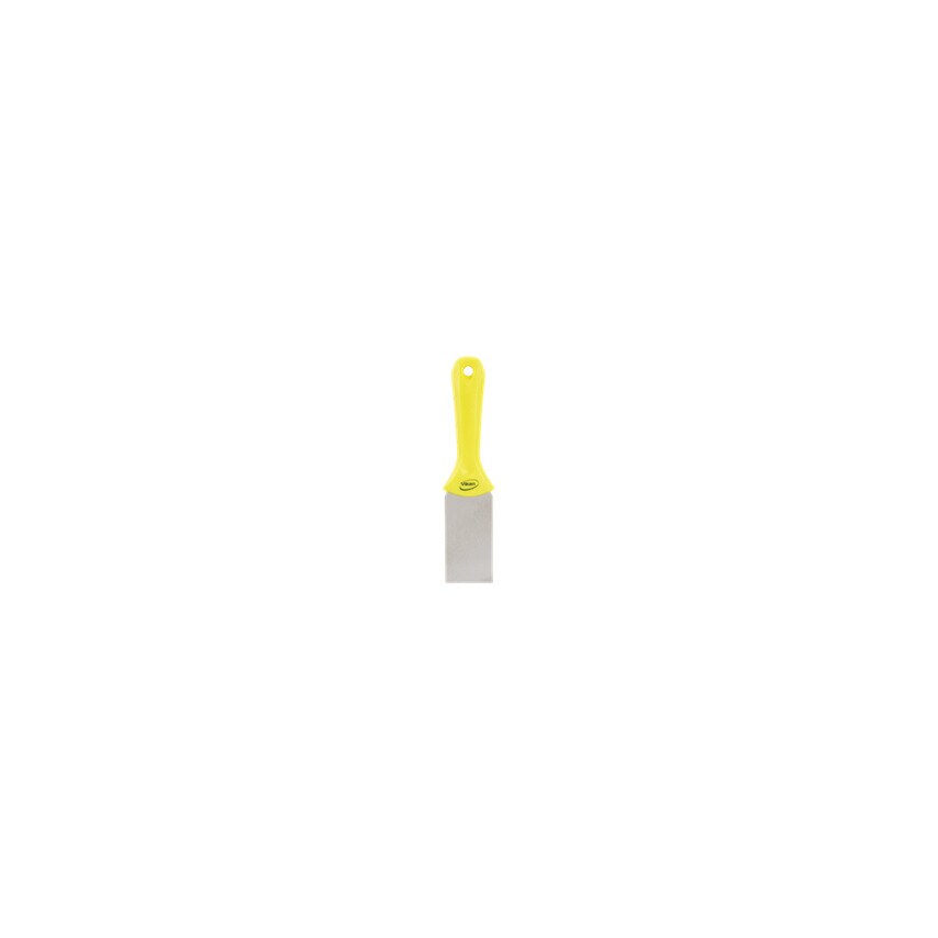 Stainless Steel Hand Scraper 50mm Yellow
