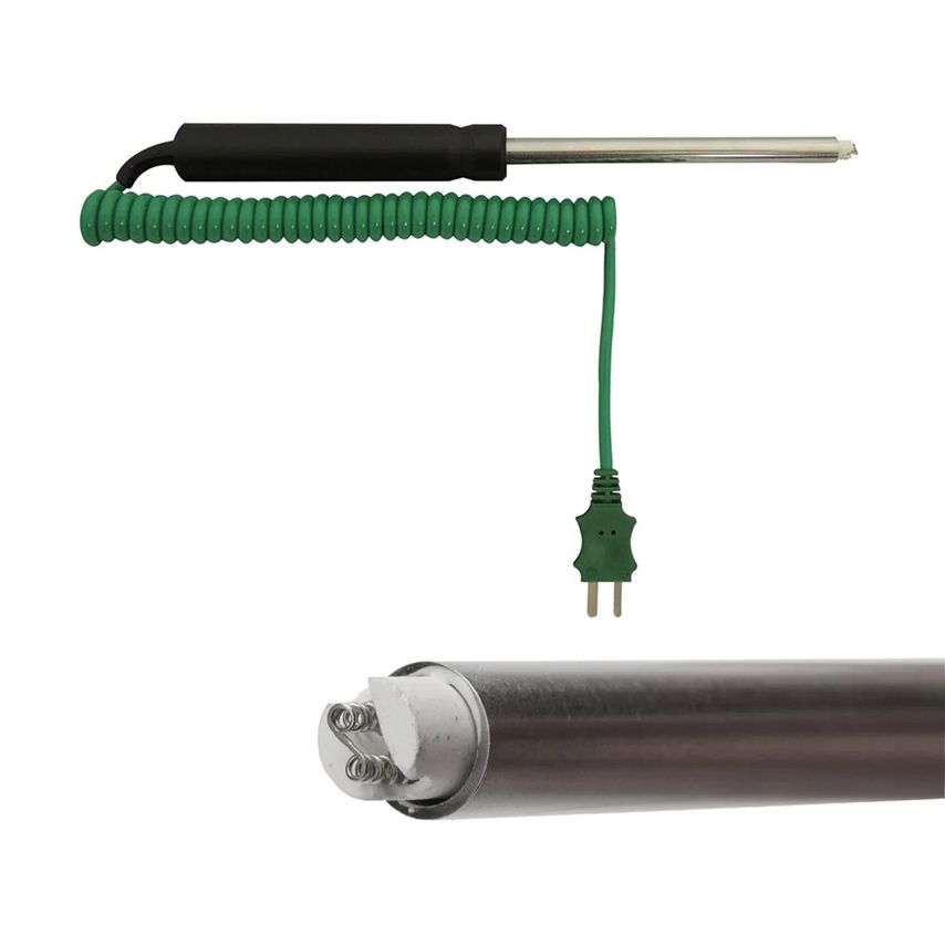 Stainless Steel K-Type Ceramic Tip Surface Probe