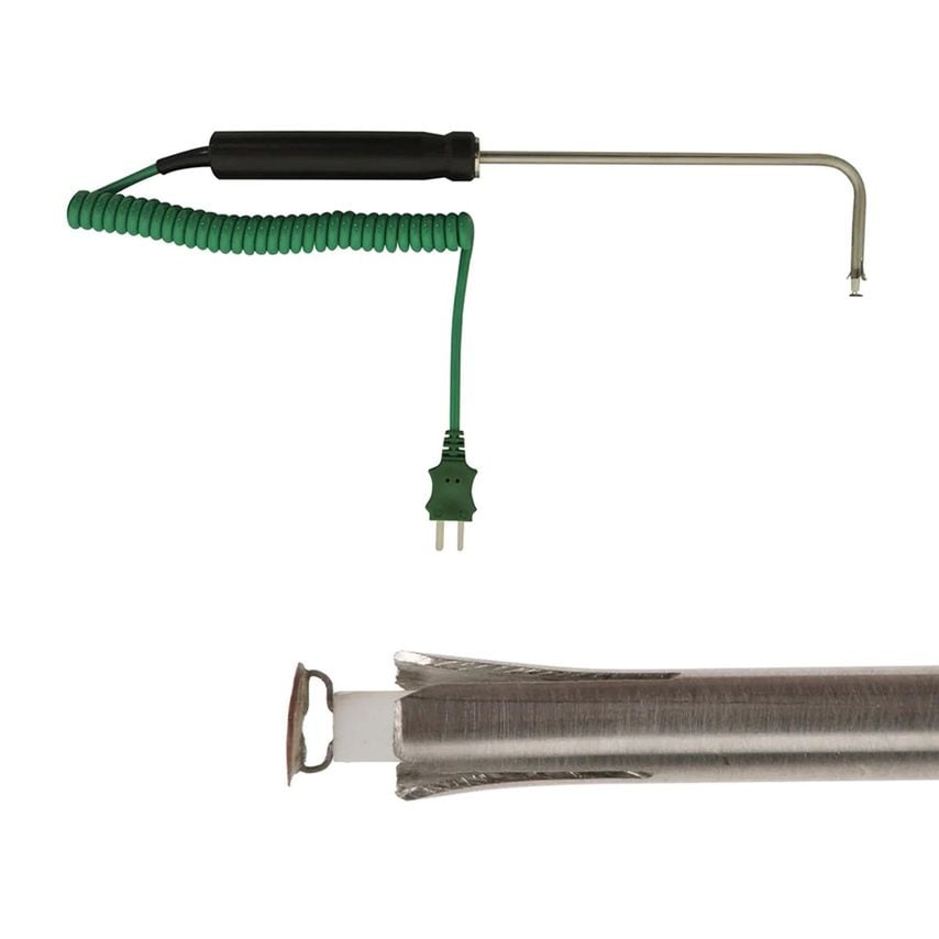 Stainless Steel K-Type Spring Loaded Surface Probe (90 Angle)