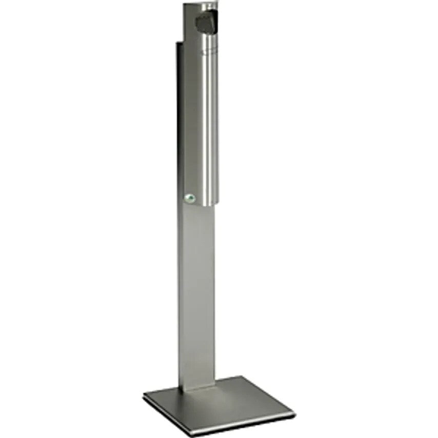 Stainless Steel Pedestal Ashtray, Capacity 3.5 L, HxWxD 1250 X 310 X 310mm