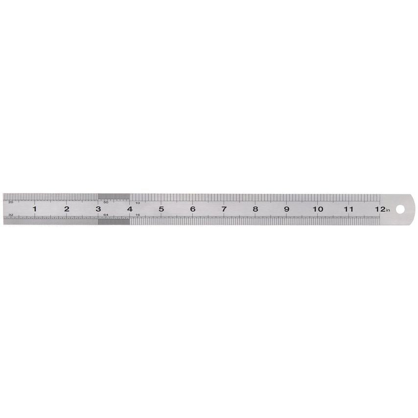 Stainless Steel Rule - 300mm 12in
