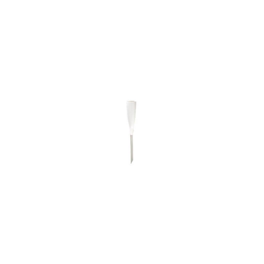 Stainless Steel Scraper with Threaded Handle 50mm White