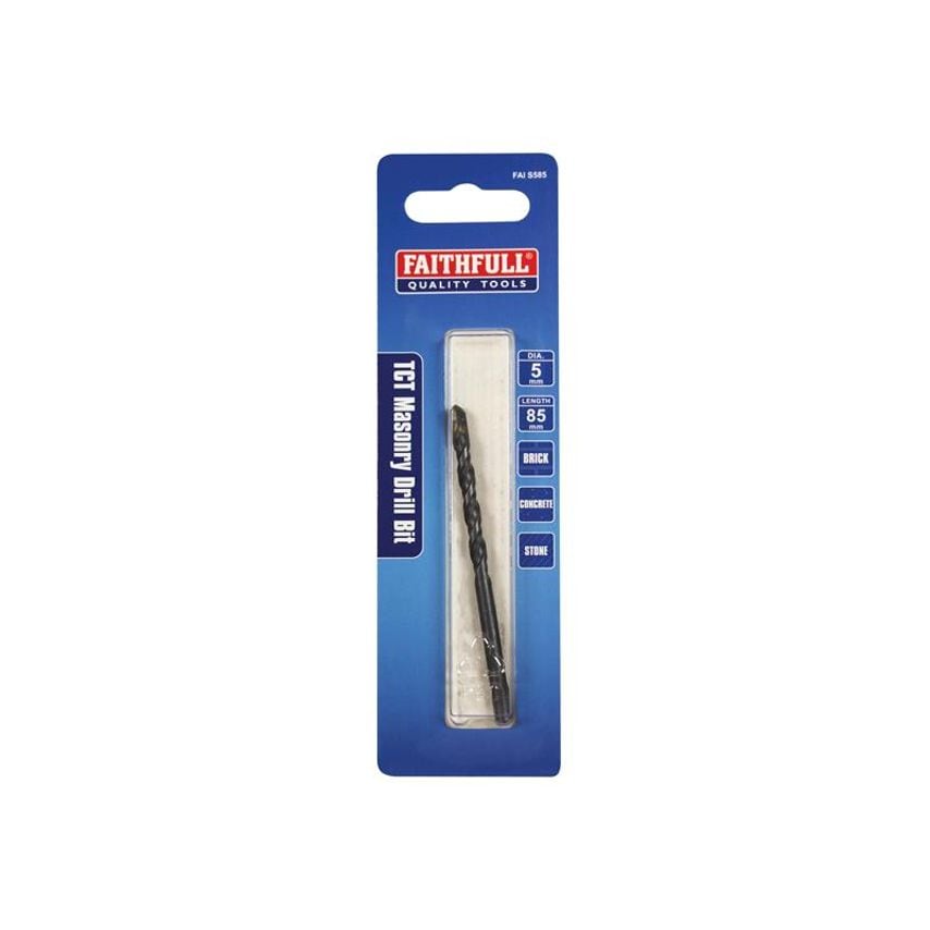 Standard Masonry Drill Bit 5 x 85mm FAIS585