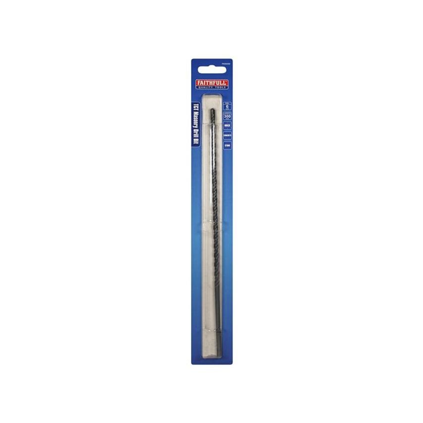 Standard Masonry Drill Bit 6 x 300mm FAIS6300