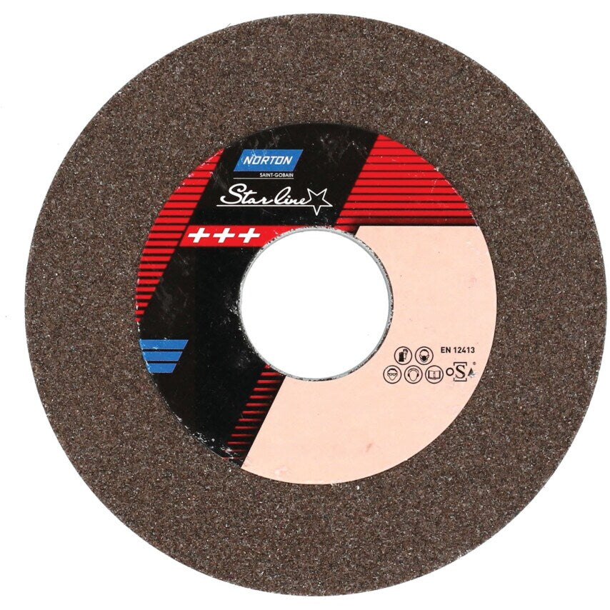 Starline 200x25x31.75 A46NVS A/O Bench Grinding Wheel