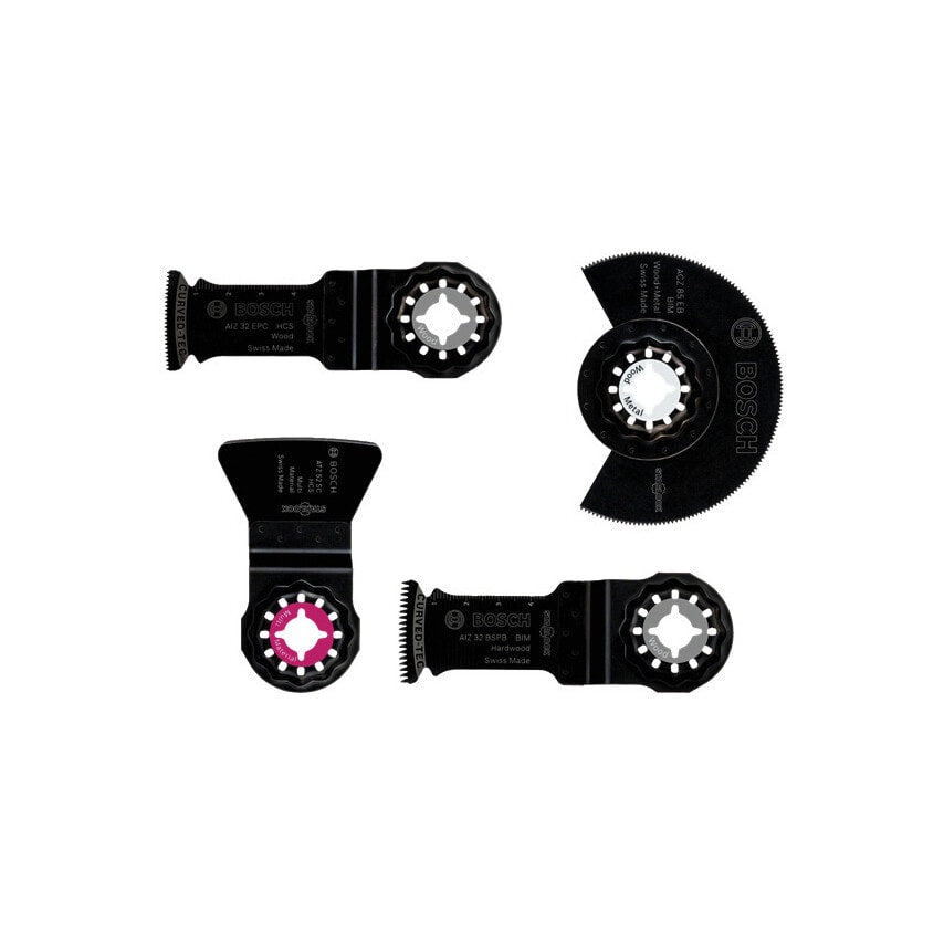 Starlock Multi-tool Blade Set for Floor/Installation 4 Pieces (2 608 661 696)