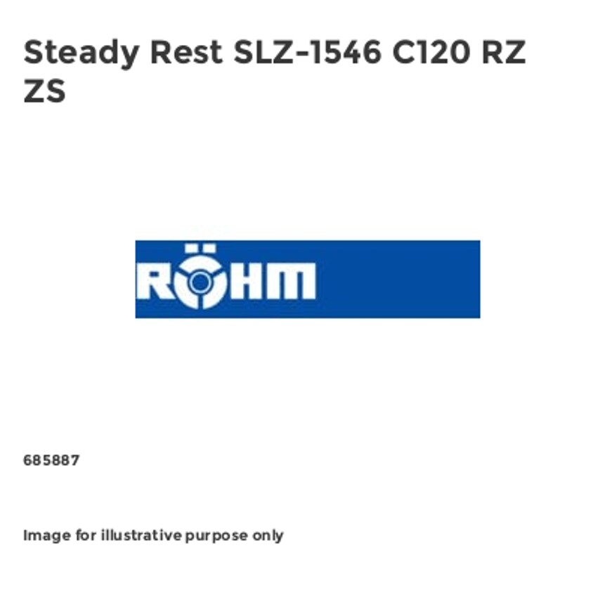 Steady Rest SLZ-1546 C120 RZ ZS
