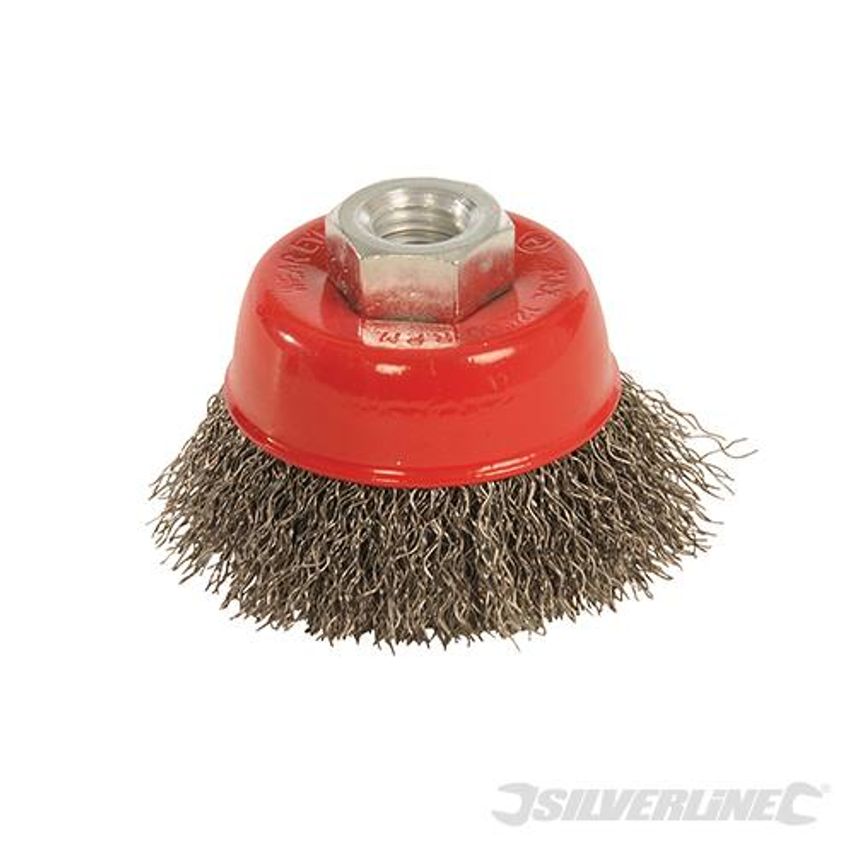 Steel Crimp Cup 100mm