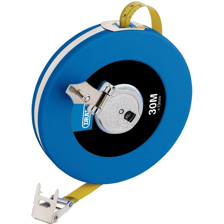 Steel Measuring Tape - 30m/100ft x 13mm
