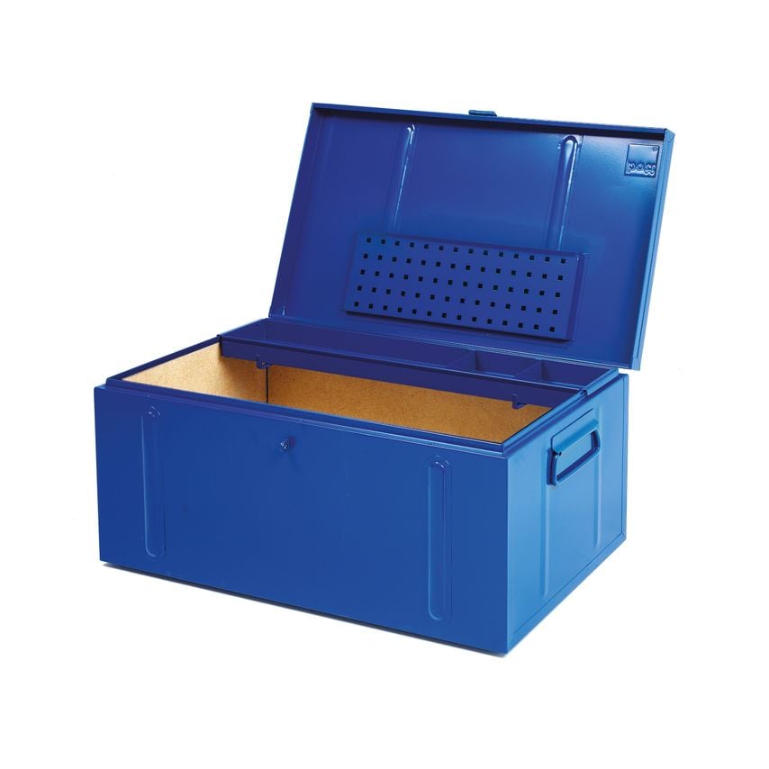 Steel Tool Chest U910 with Small Parts Tray. Wxdxh: 910 x 530 x 430mm. RAL 5010