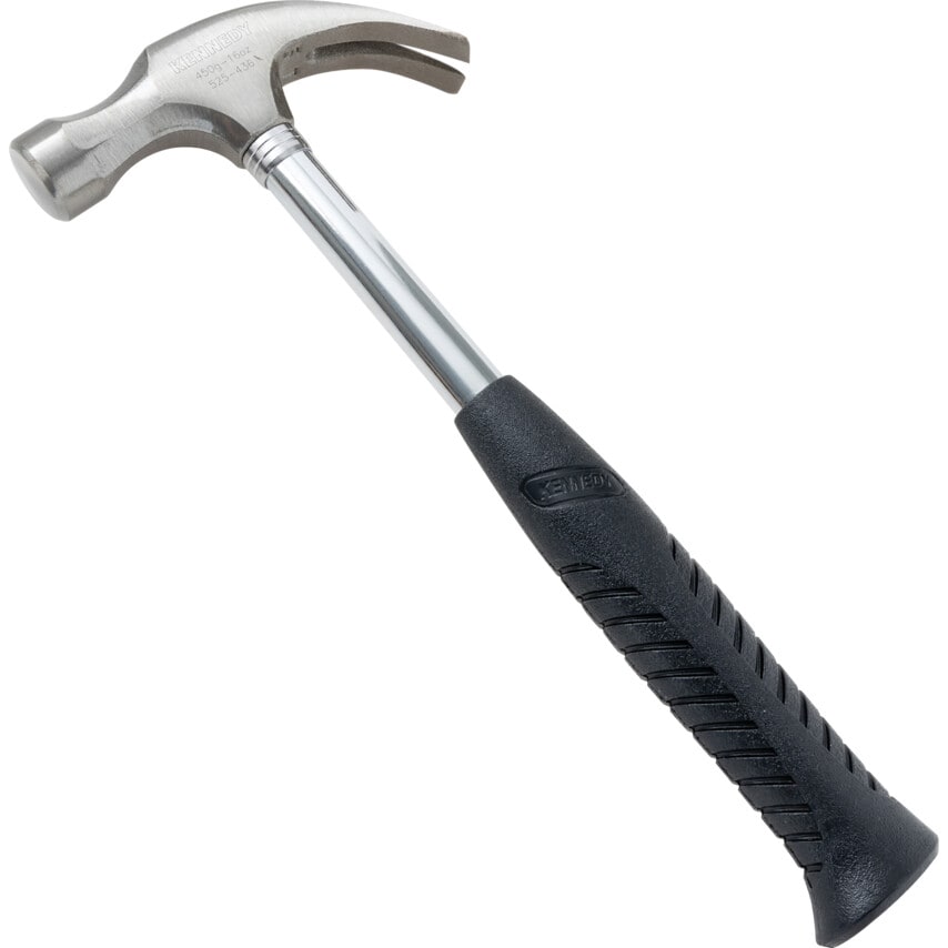 Steel Tube Shaft 16oz Claw Hammer