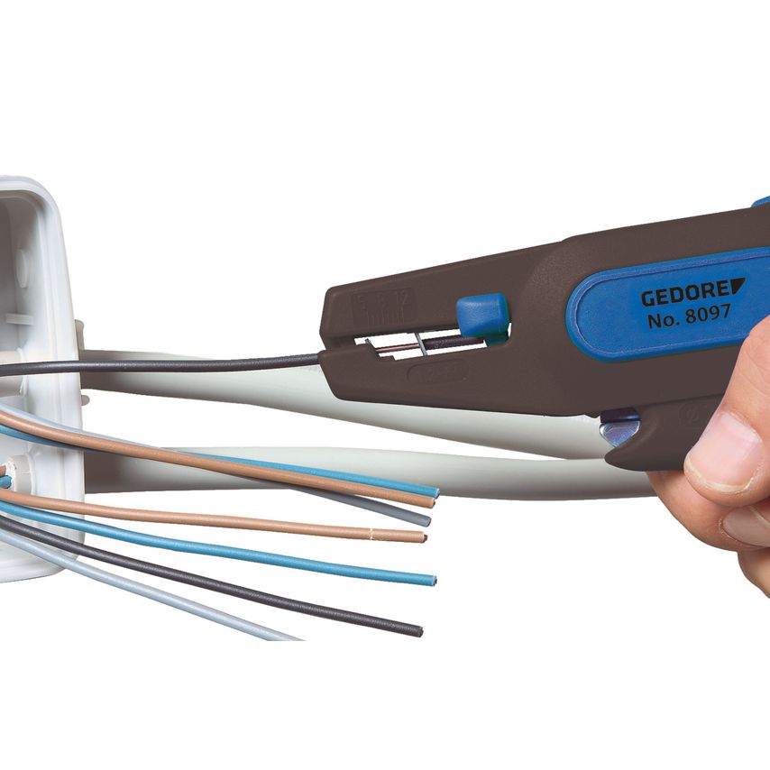 Stripping pliers 0,2-6 mm2, 200 mm