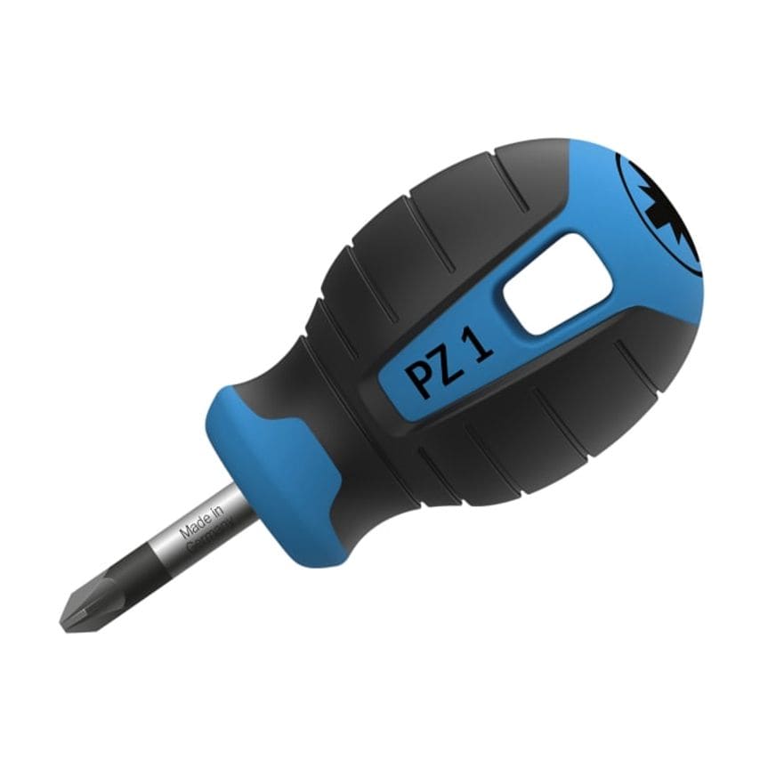 Stubby Pozidriv Screwdriver PZ1 X 25mm
