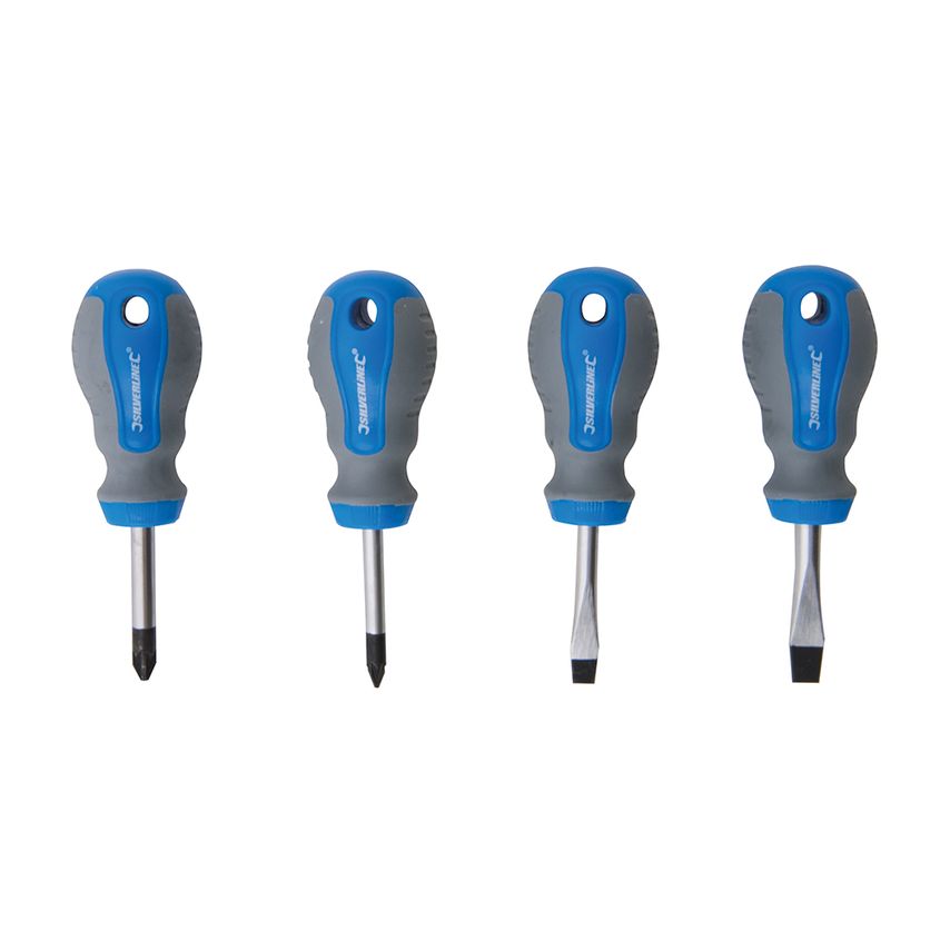 Stubby Screwdriver Set 4 Piece