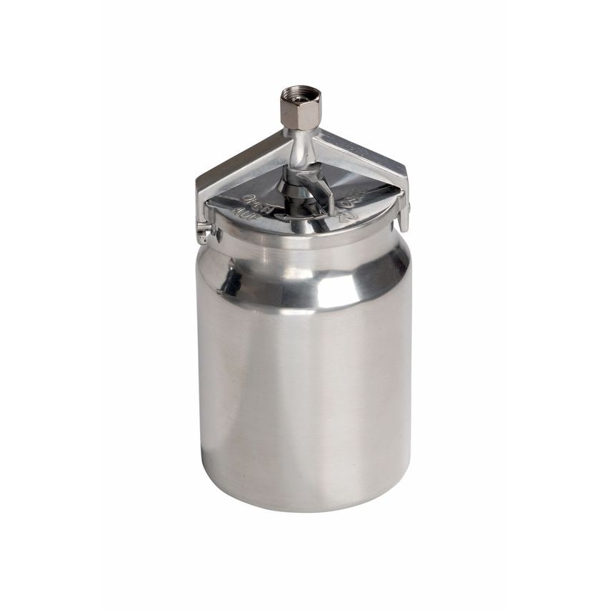 Suction Feed Spray Gun Pot, 1000mL, Aluminium