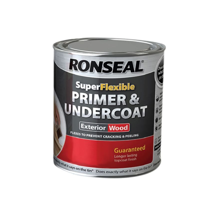 Super Flexible Wood Primer Undercoat Grey 750ml