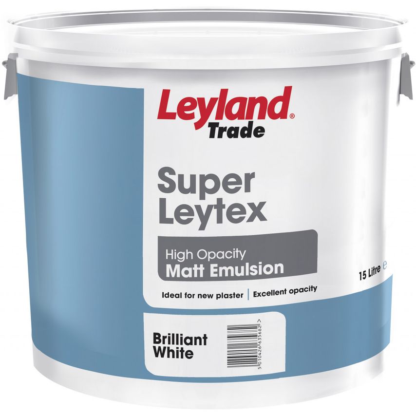 Super Leytex Matt 15L Brilliant White