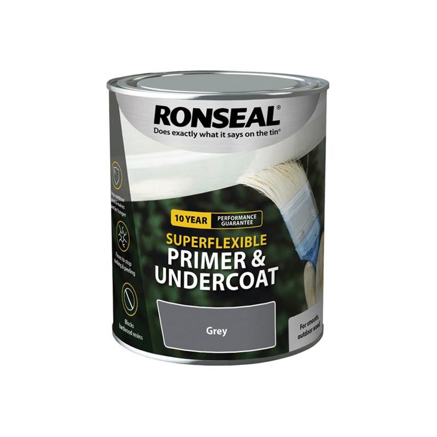 Superflexible Primer & Undercoat Grey 750ml RSLEWPGRY750