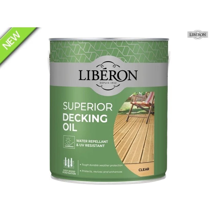 Superior Decking Oil Clear 2.5L