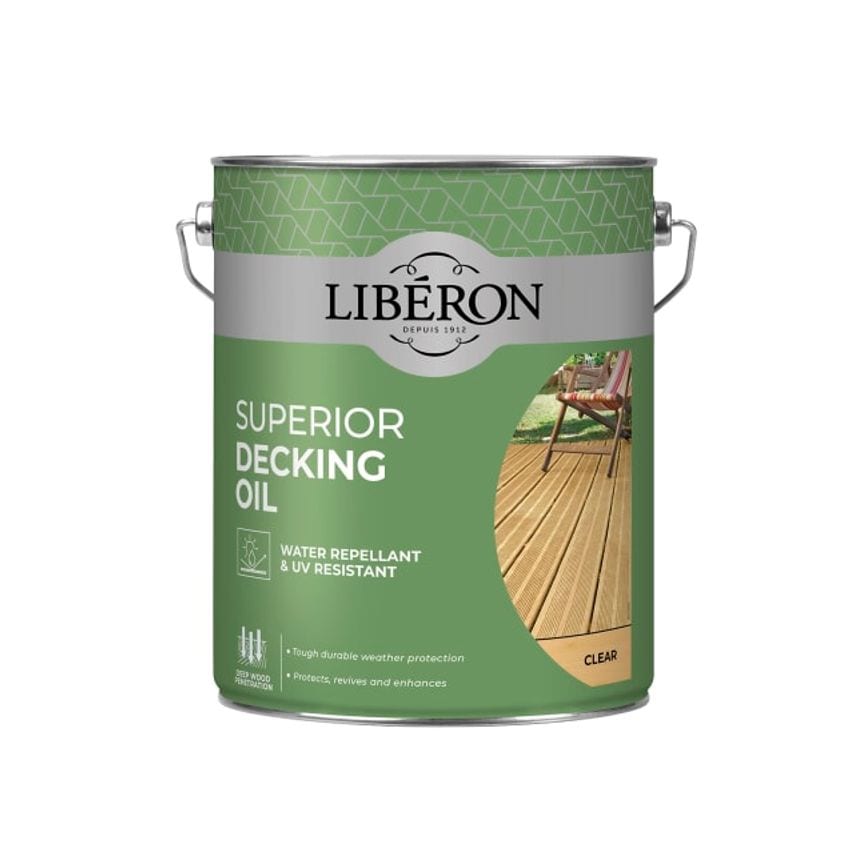 Superior Decking Oil Clear - 5L