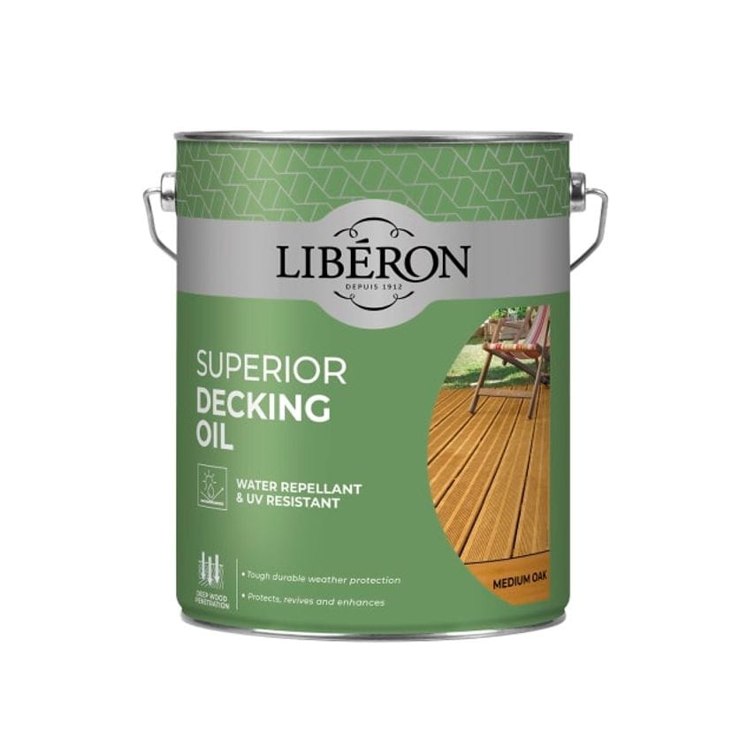 Superior Decking Oil Medium Oak - 5L