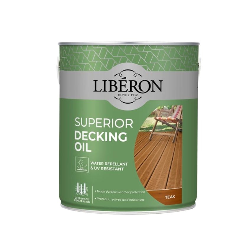 Superior Decking Oil Teak - 2.5L