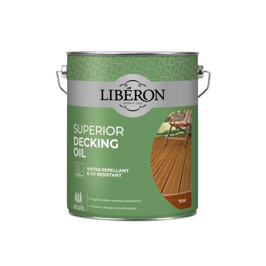 Superior Decking Oil Teak - 5L