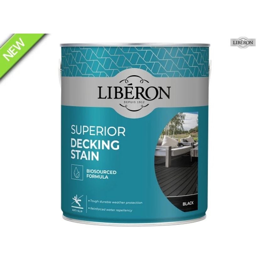 Superior Decking Stain Black 2.5L