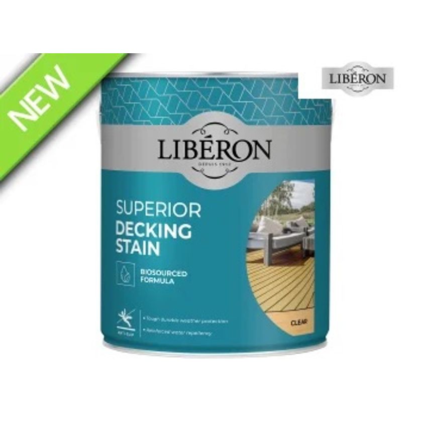 Superior Decking Stain Clear 2.5L