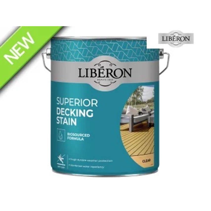 Superior Decking Stain Clear 5L