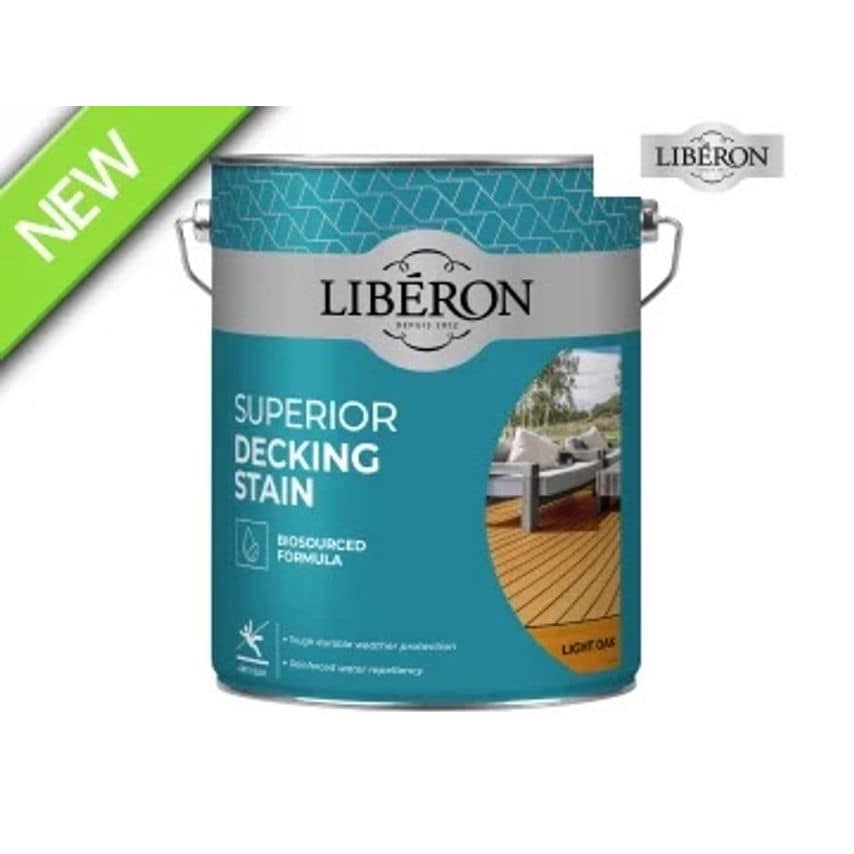 Superior Decking Stain Light Oak 5L