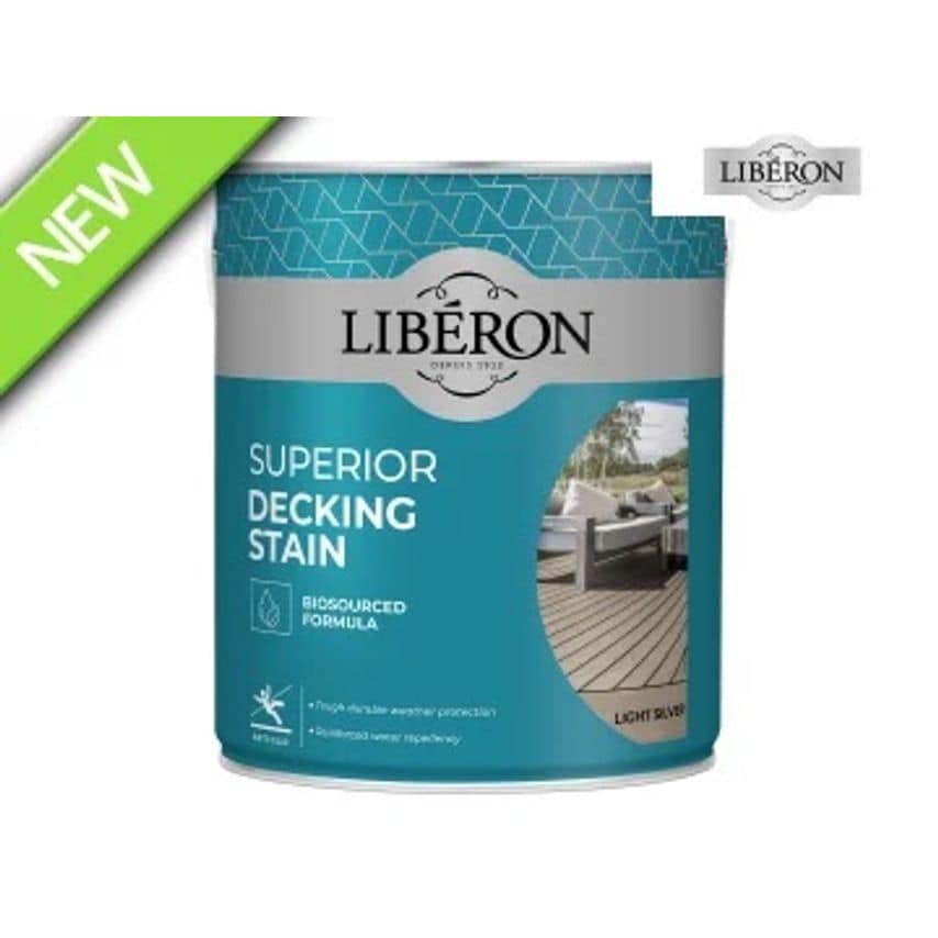 Superior Decking Stain Light Silver 2.5L