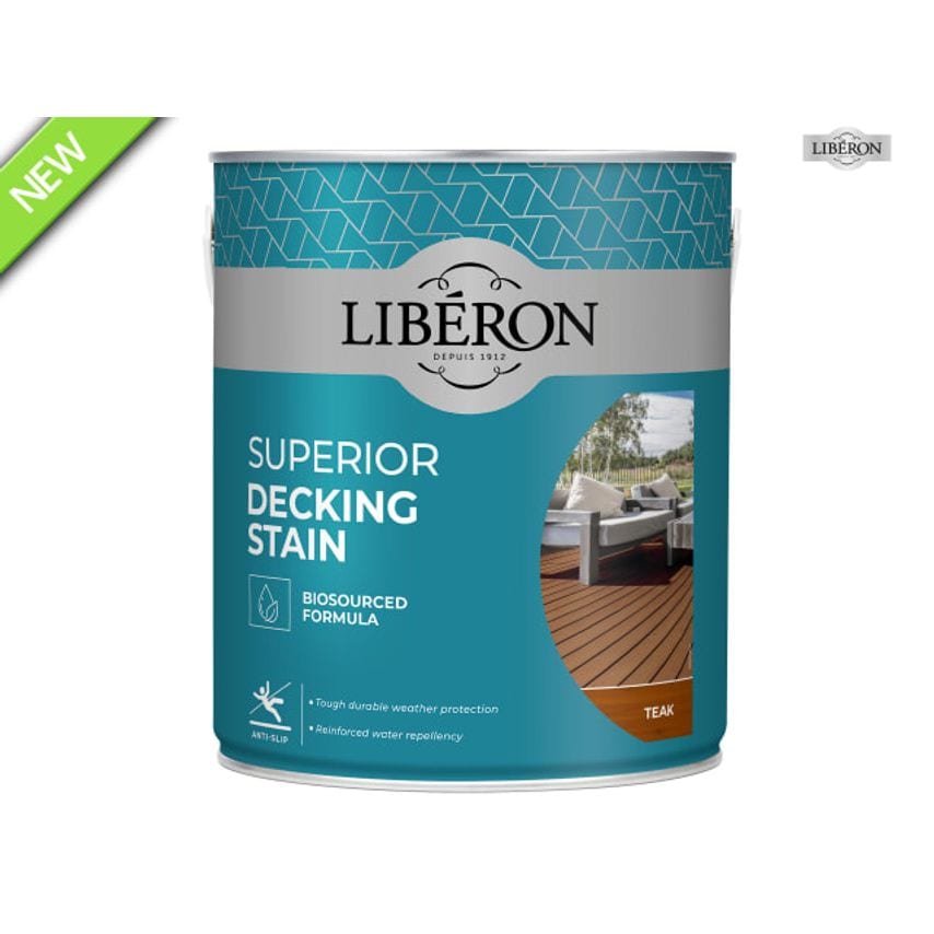 Superior Decking Stain Teak 2.5L