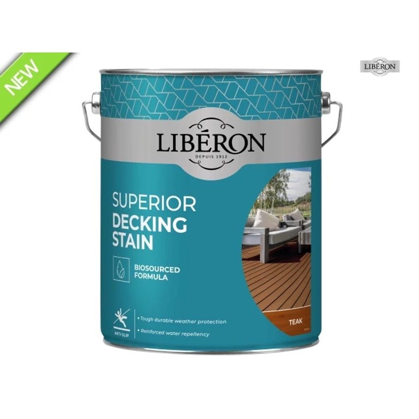 Superior Decking Stain Teak 5L