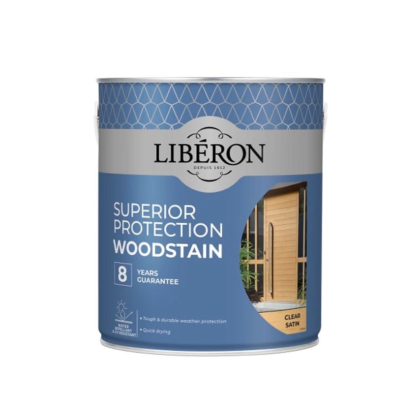Superior Protection 8 Year Wood Stain Clear Satin - 2.5L