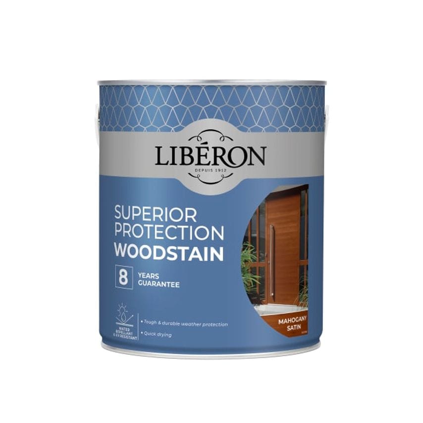 Superior Protection 8 Year Wood Stain Mahogany Satin - 2.5L