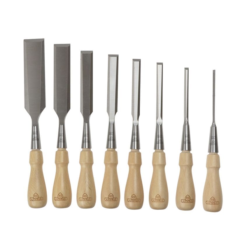 Sweetheart Socket Chisel Set, 8 Piece 3 6 8 12 15 18 25 & 32mm STA116793