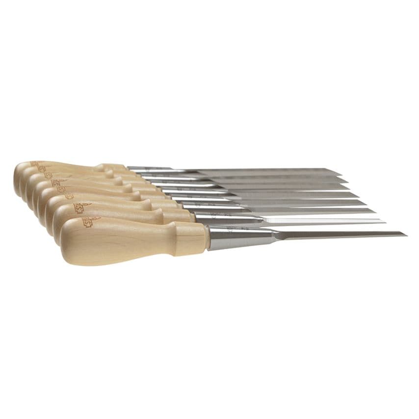 Sweetheart Socket Chisel Set, 8 Piece 3 6 8 12 15 18 25 & 32mm STA116793